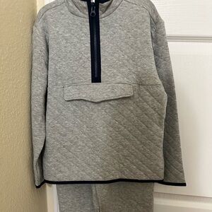 Janie & Jack Boys Matching Sweatsuit Size 6